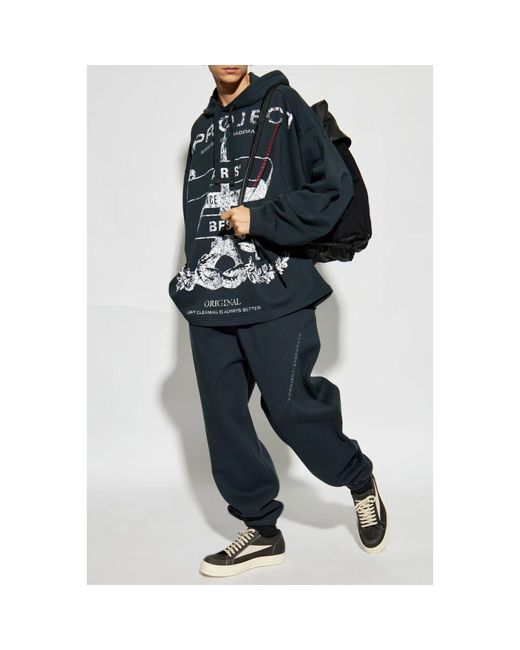 Hoodies di Y. Project in Blue da Uomo