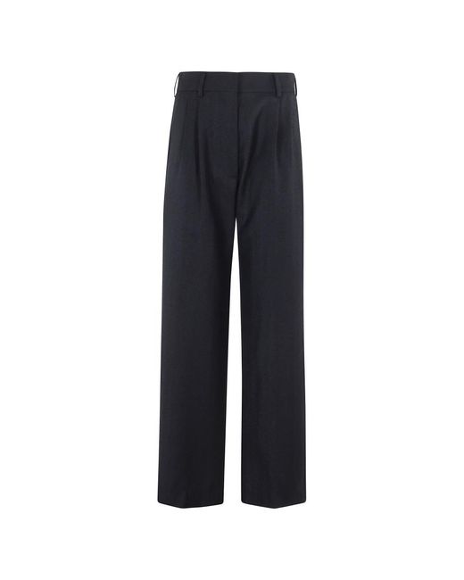 Straight Trousers Blazé Milano de color Blue