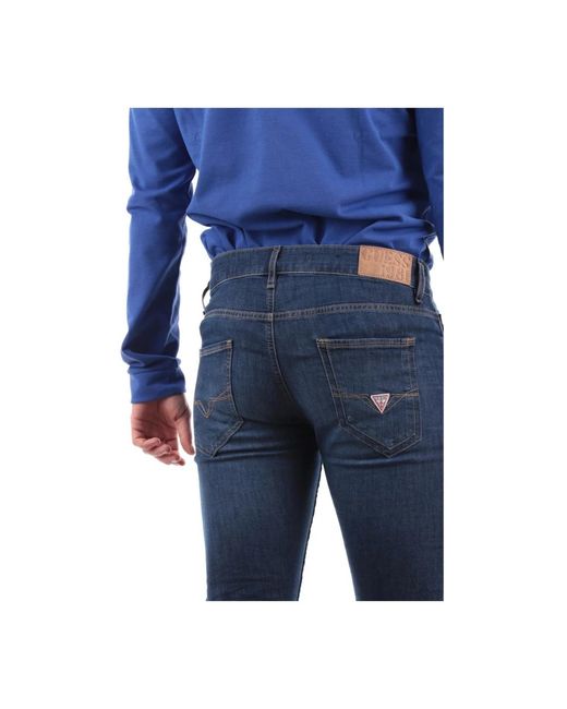 Jeans > skinny jeans Guess pour homme en coloris Blue