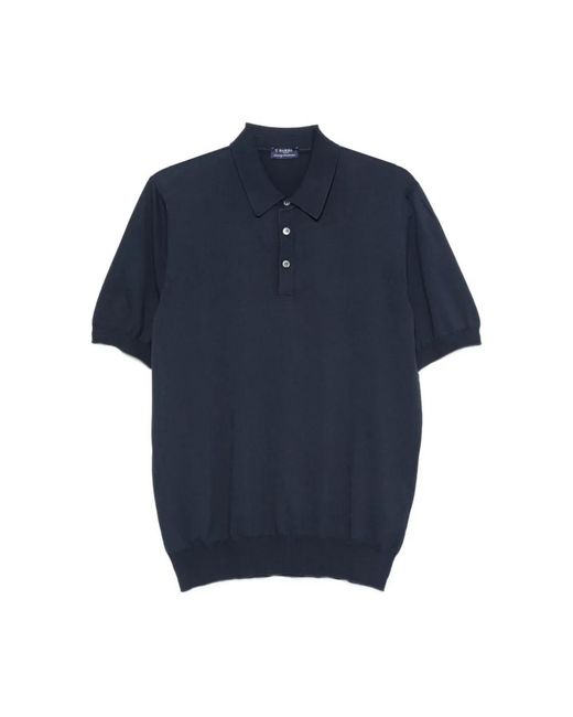 Barba Napoli Blue Polo Shirts for men