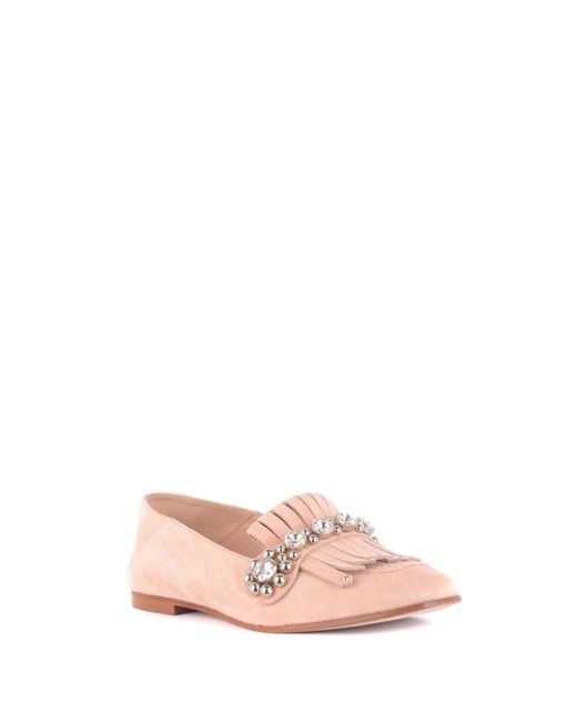 Ninalilou Pink Loafers