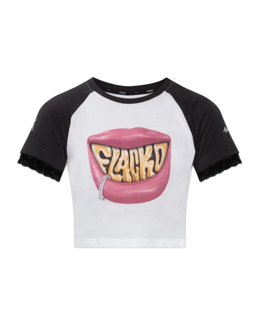 T-Shirts PUMA de color Pink