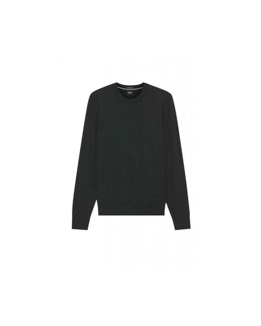 Boss H-Leno Pullover in het Black voor heren