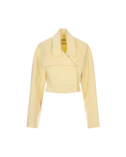 Sportmax Yellow Light Jackets