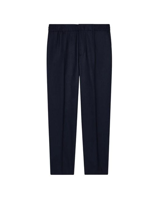 Emporio Armani Twill Anzugshose in Blue für Herren