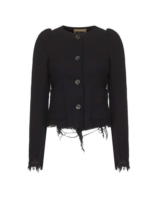 Light Jackets Uma Wang de color Black