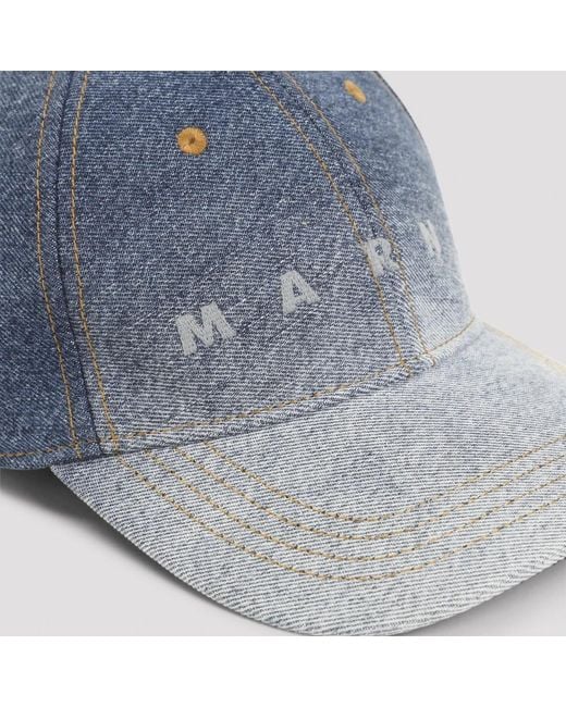 Caps Marni de hombre de color Blue