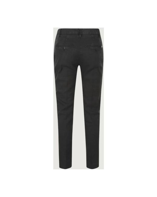 Dondup Pantalone Slim Perfect in het Black