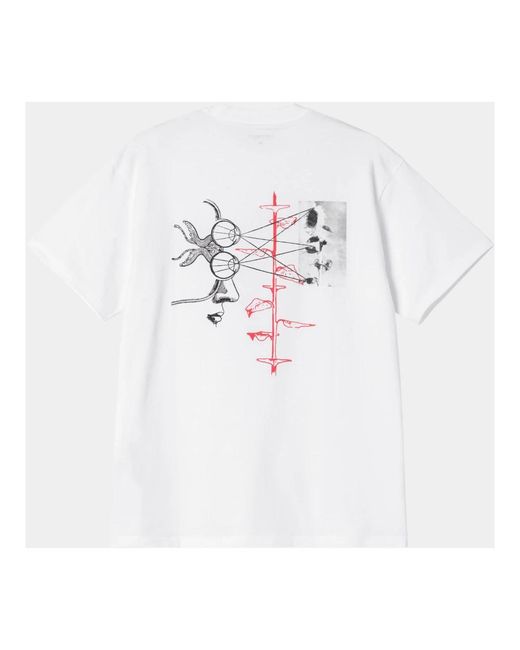 T-Shirts Carhartt de hombre de color White