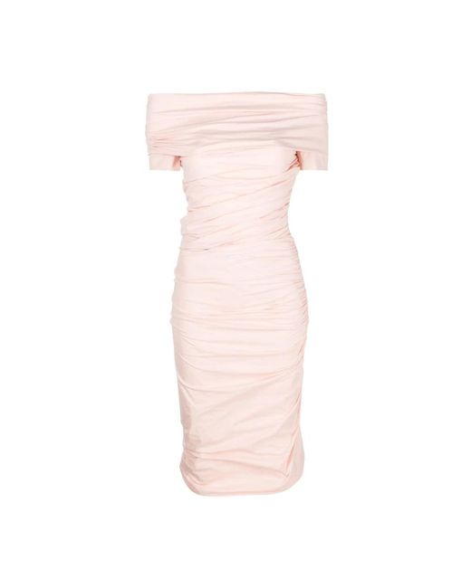 Philosophy Di Lorenzo Serafini Pink Midi Dresses