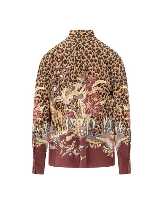 Blouses Etro en coloris Pink