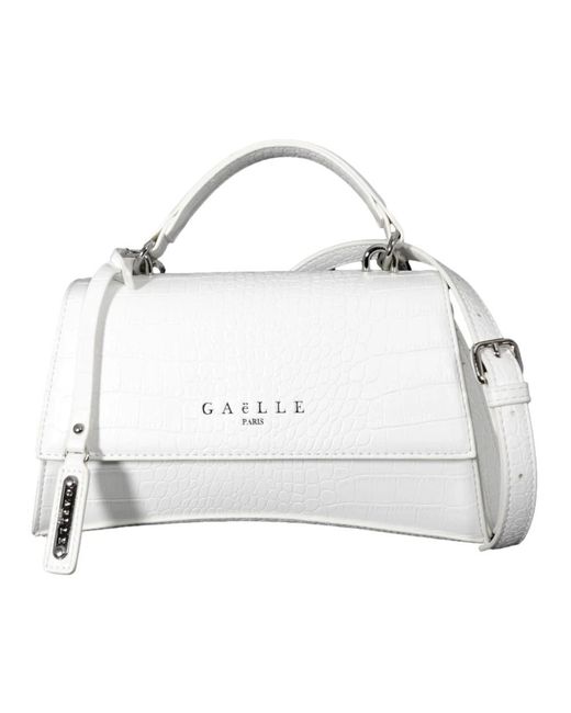 Gaelle Paris White Cross Body Bags