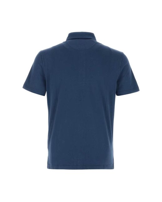 Fedeli Blue Polo Shirts for men