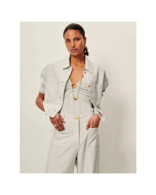 Sessun White Light Jackets
