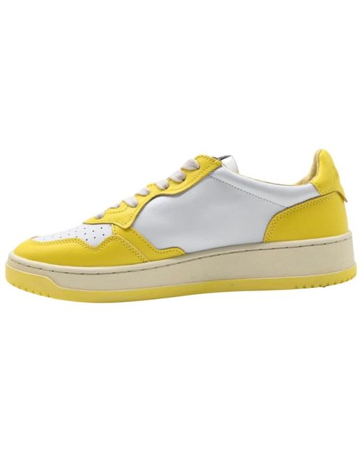 Autry Yellow Sneakers for men