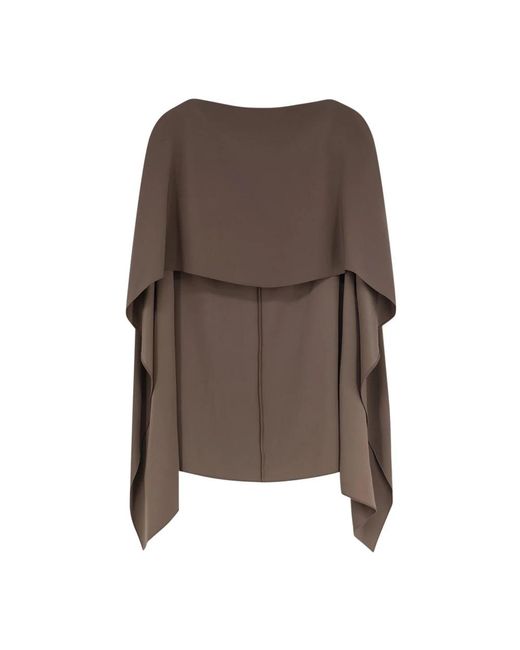 Capes Alberta Ferretti de color Brown