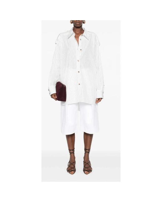 Khaite White Shirts