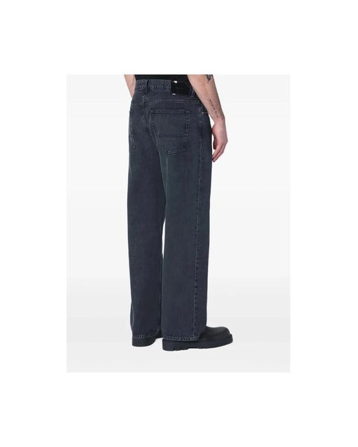 Our Legacy Anthrazitgraue Klassische Fünf-Taschen-Jeans in Blue für Herren