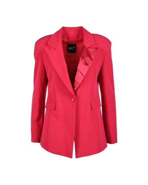 Giulia N Couture Red Blazers