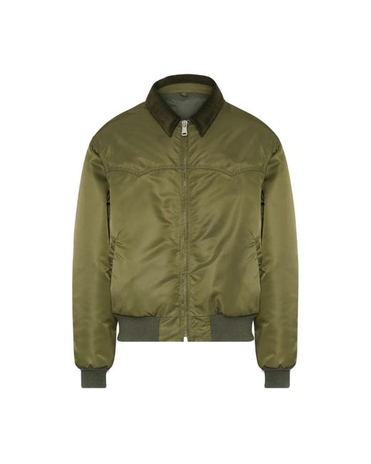 Maison Margiela Green Bomber Jackets for men