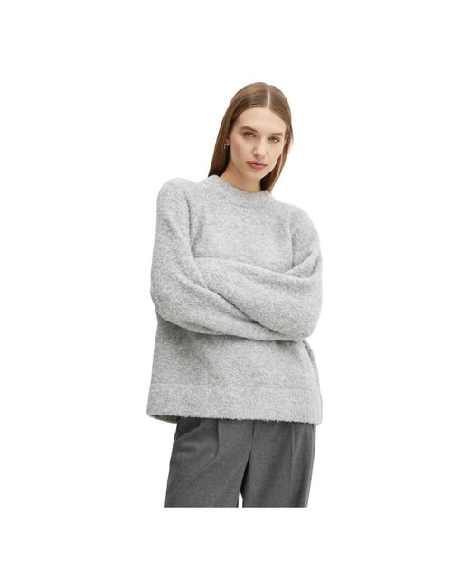2nd Day Garnet Sweater in het Gray