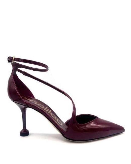 Ninalilou Purple Pumps