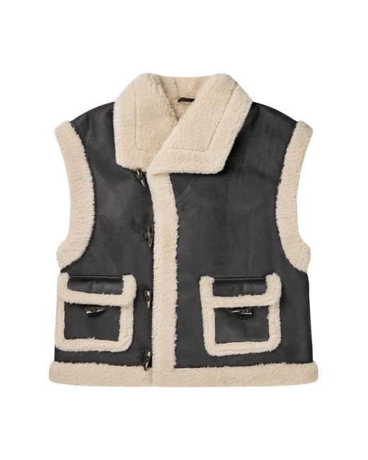 Vests Munthe en coloris Black