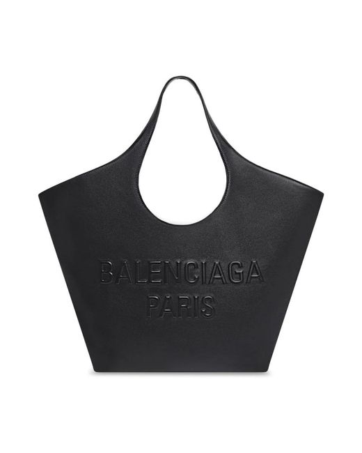 Balenciaga Black Minimalistische tote tasche inspiriert von mary-kate