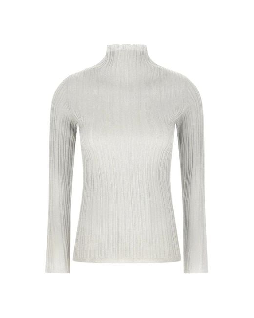 Fabiana Filippi Gray Turtlenecks