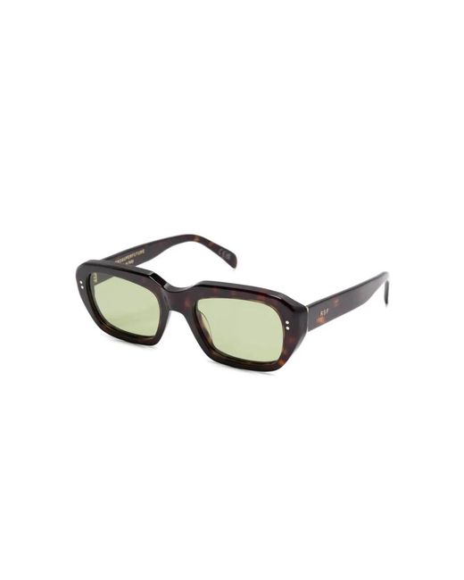 Retrosuperfuture Accessoires ,Bruin ,Miles Stijlvolle Zonnebril in het Green voor heren