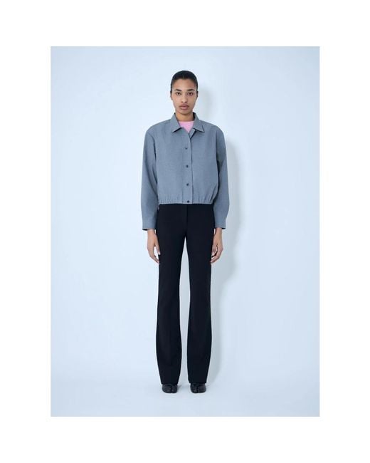 Jil Sander Blue Light Jackets