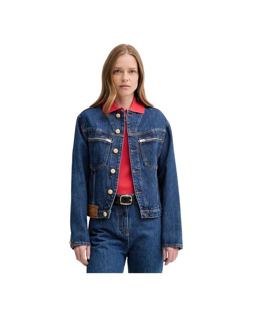 Bally Denim Jacket in het Blue