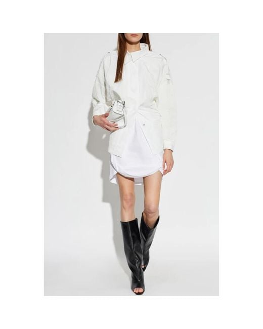 IRO White Wouna Jacket