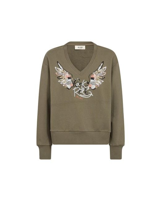 Mos Mosh Green Sweatshirts
