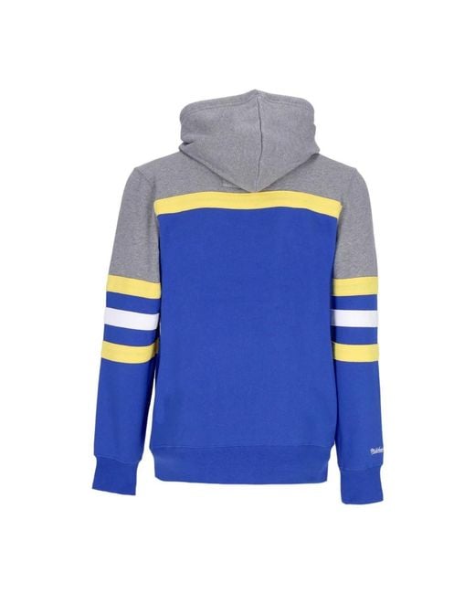 Mitchell & Ness Blue Hoodies for men
