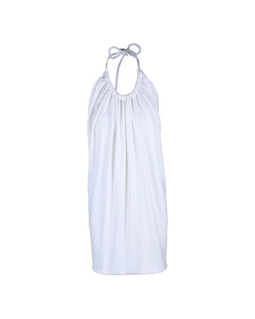 Sportmax Blue Sleeveless Tops