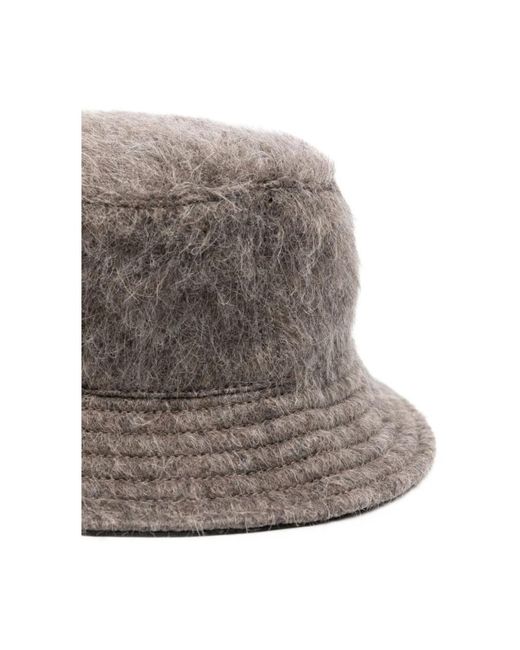 Our Legacy Gray Hats for men