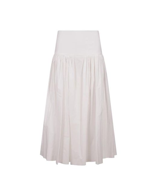 Skirts > midi skirts MSGM en coloris White