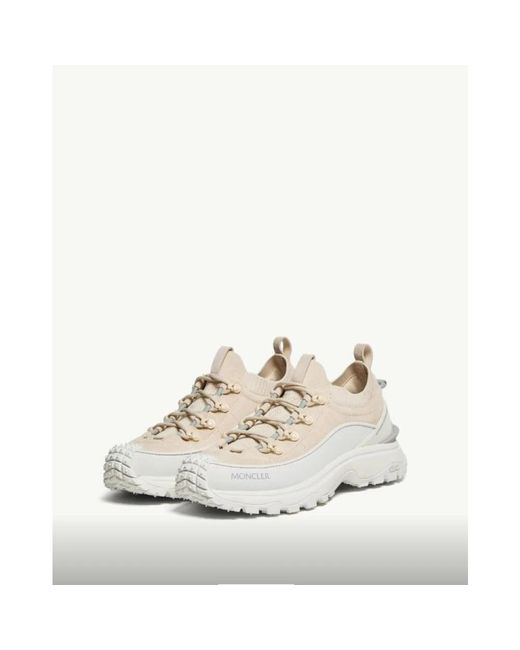 Moncler White Sneakers for men