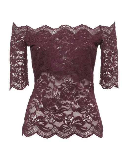 Rabanne Lace Sweater in het Purple