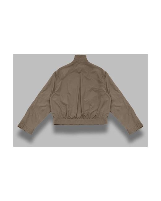 Dries Van Noten Brown Bomber Jackets for men