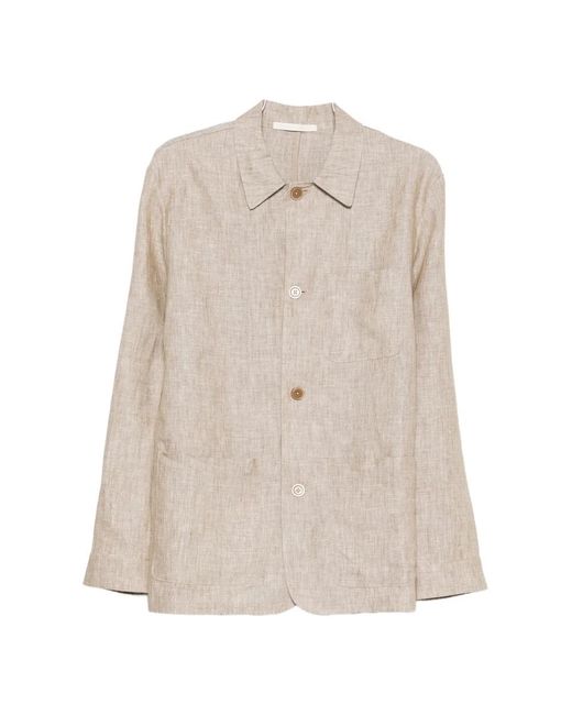 120% Lino Natural Light Jackets for men
