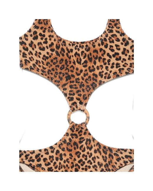 Mc2 Saint Barth Brown One-Piece