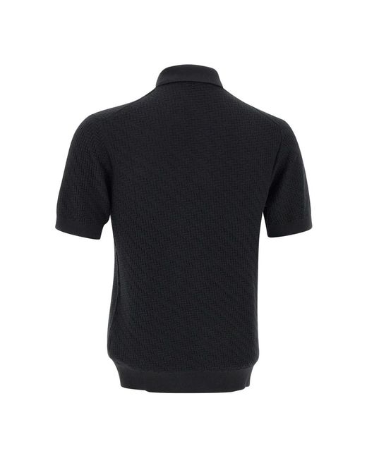Paolo Pecora Polo shirts in Black für Herren