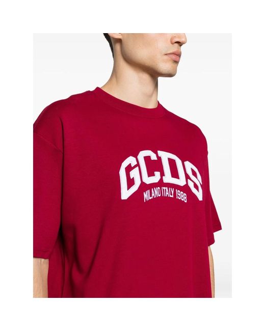 Gcds Red T-Shirts for men