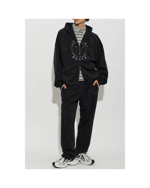 Zip-Throughs Vetements de hombre de color Black