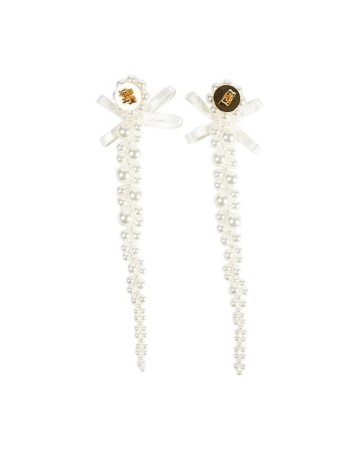Simone Rocha White Earrings