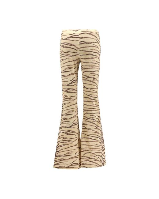 Stella McCartney Natural Wide Trousers