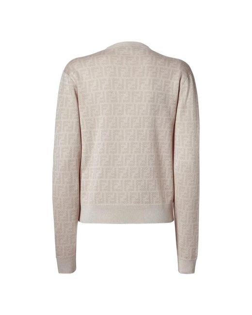 Cardigans Fendi de color Brown