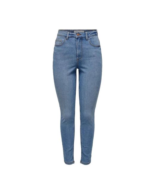 Jacqueline De Yong Blue Skinny Jeans